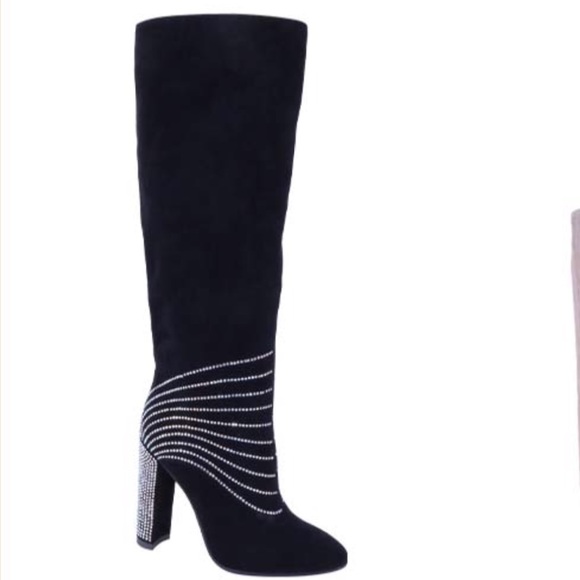 RESTOCK! City Classified Black Kitten Heel Mule - Picture 5 of 8